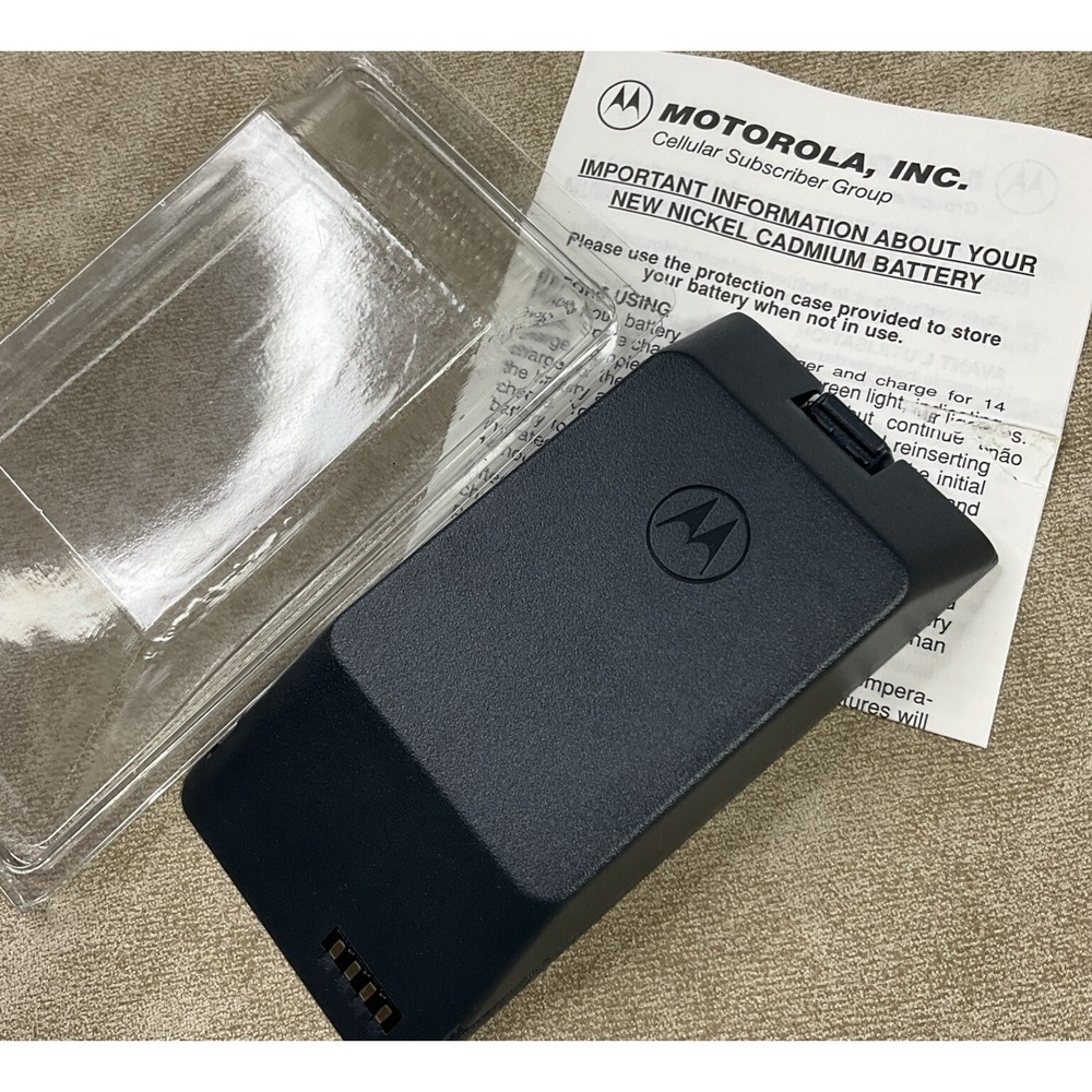 Motorola Battery 4147B Nickel Cadmium‎ 1995 Replacement Cell Phone
